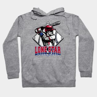 Lone Star Forever Diamond Baseball Hoodie